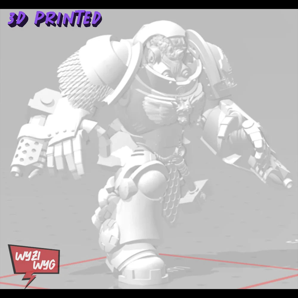 

Salamanders Colector Miniature, Aggressor Squad Proxy Figurine, Infantry Marine, HD 3D Printed Model, Tabletop Wargame DnD
