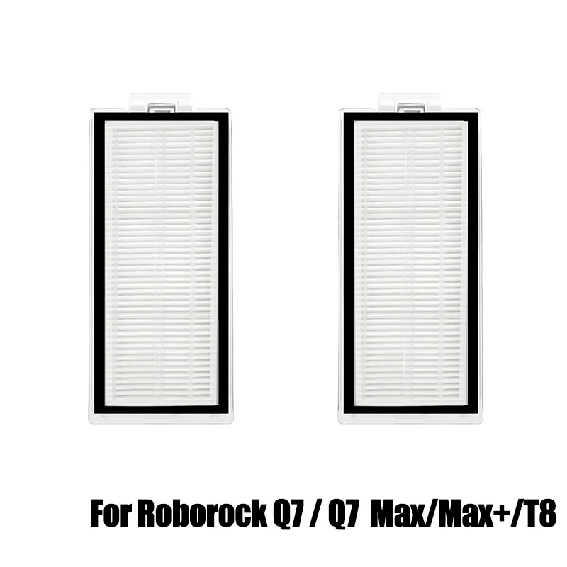 

Моющийся фильтр Hepa для Roborock Q7 Max/Q7 Max+/T8/Q5 Pro/Q8 Max, запасные части для робота-пылесоса, аксессуары