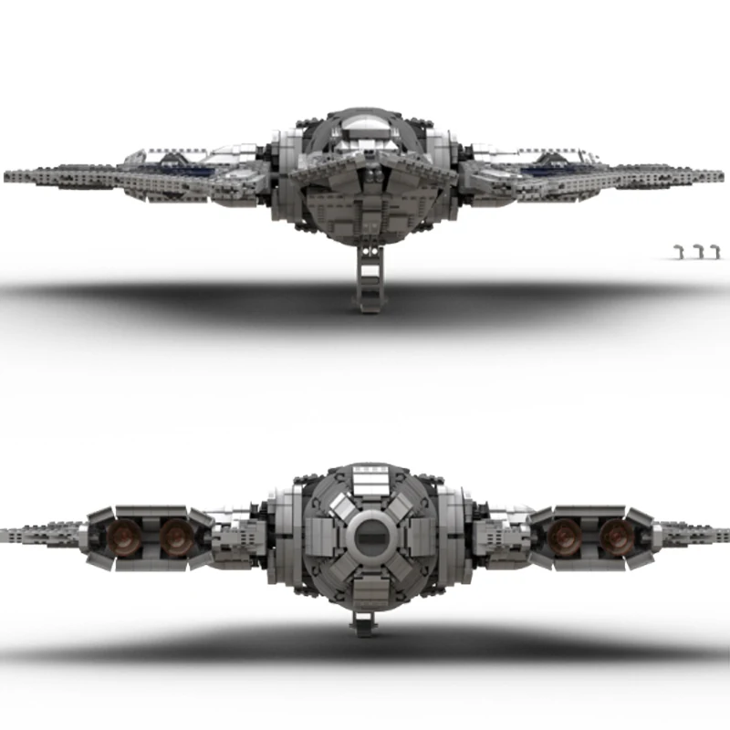 5172PCS Famous star battle Movie MOC UCS Kom'rk space fighter model DIY creative ideas Child Toy Birthday Gift Christmas Blocks