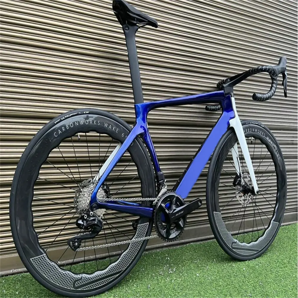 

T1000 Disk Chameleon Blue S5 Carbon Road Bike Bicycle with R7020 Groupset 48cm , 51cm ,54cm , 56cm , 58cm