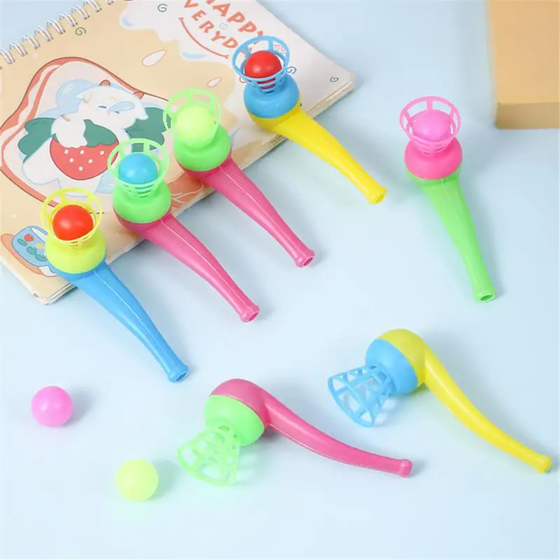 6 шт. забавная волшебная выдувная трубка плавающий мяч игра детские сувениры на