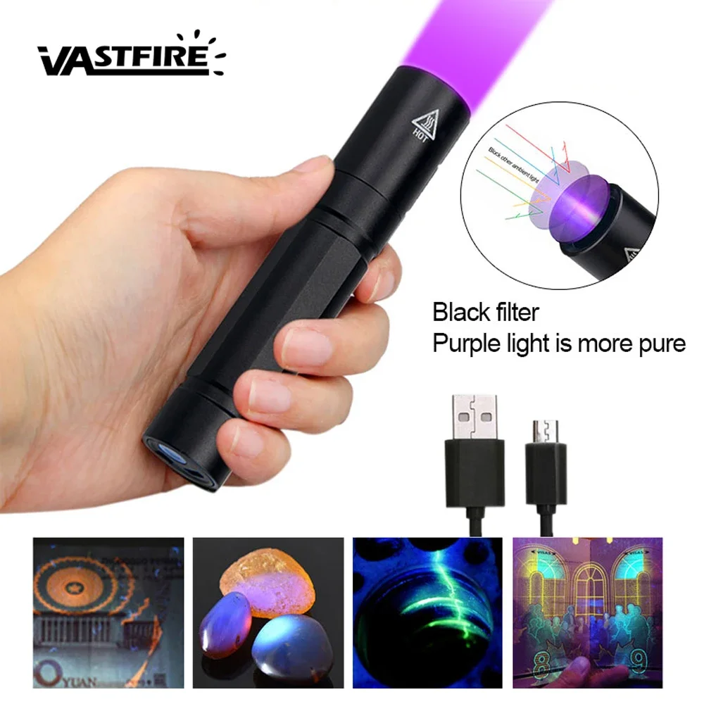 Мини-фонарик для обнаружения мочи кошки 5 Вт Нм