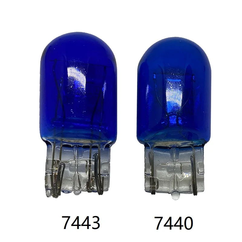 Галогенная лампа W21 5 Вт T20 580 7443 7440 1 шт. ксеноновая белая галогенная боковая 5000K для