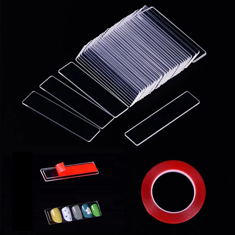 

Прозрачная акриловая маникюрная доска, доска для маникюра, печатная доска для маникюра, двусторонняя лента для демонстрации