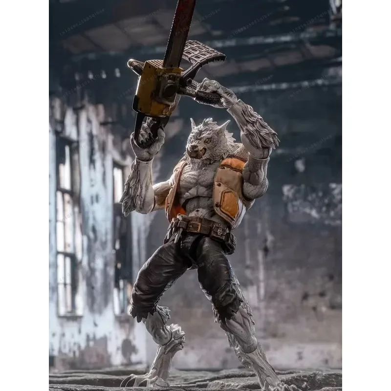 Фото В наличии: Модельный набор Jiangmeng White Wolf FP002W 1/12 «Планета Форрей: Версия Чужого-Волка» для коллекционирования и изготовления подарков №4