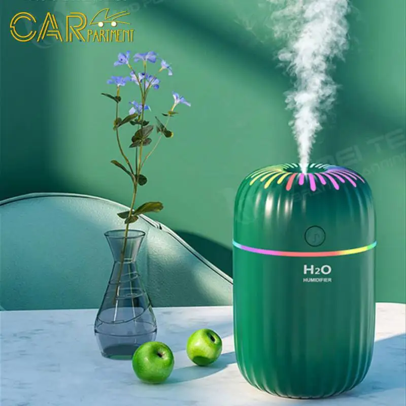 

Mini Spray Humidifier Household Desktop Universal Ultrasonic Car Air Atomizer Portable Usb Colorful Cup Humidifier