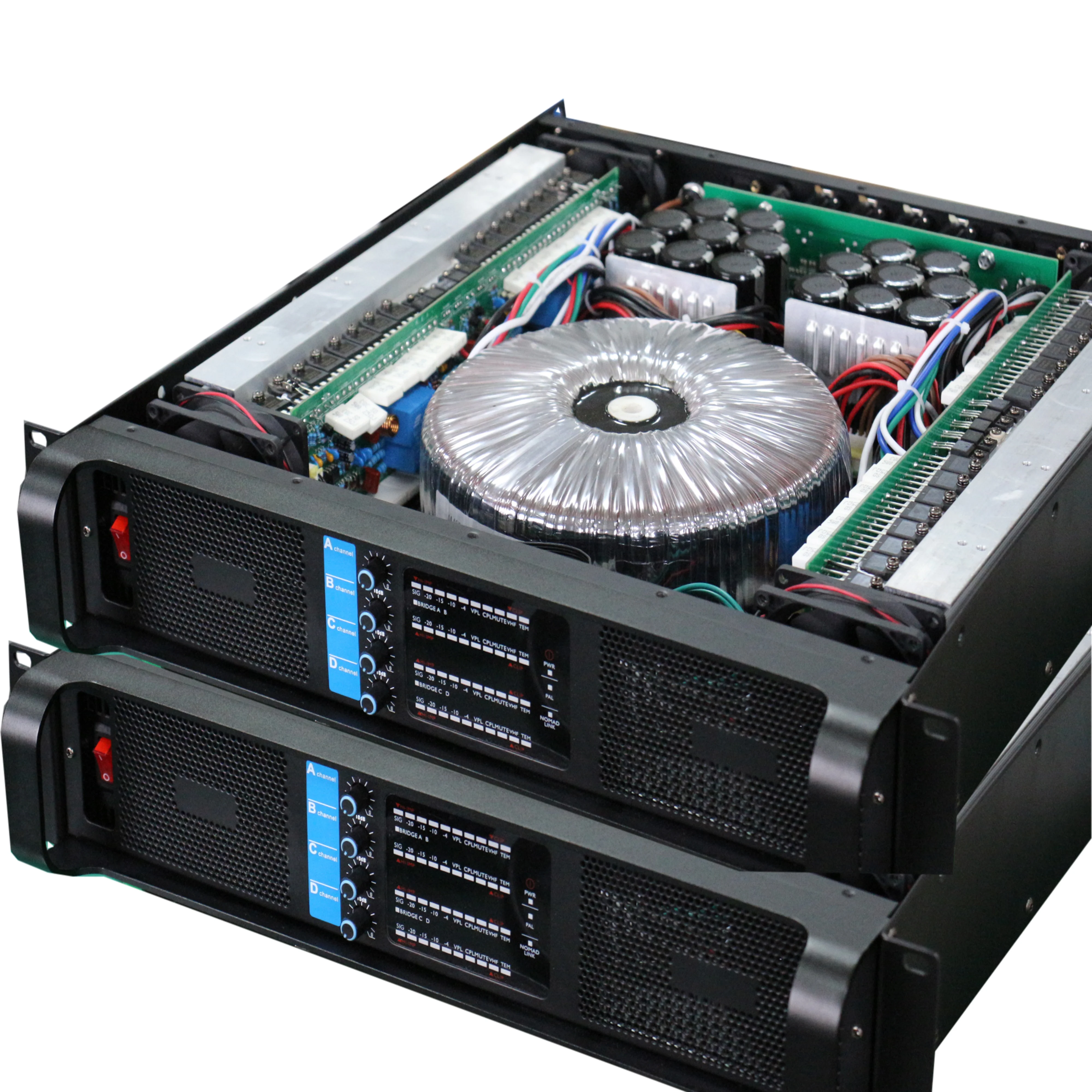 Усилитель мощности линейного массива 4 канала 3200 Вт FP10000