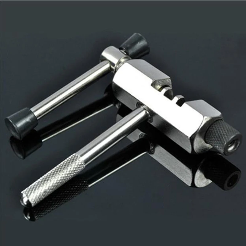 

Инструмент для выжимания велосипедной цепи, из нержавеющей стали твердая цепная пила, сплиттер, резак, инструмент для ремонта велосипеда