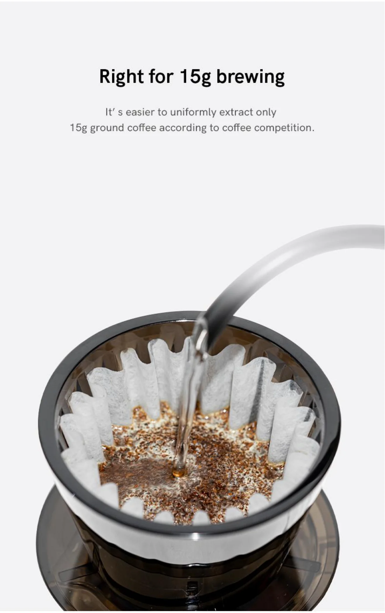 Фильтр TIMEMORE Crystal Eye B75 для кофе офиса кухни дома