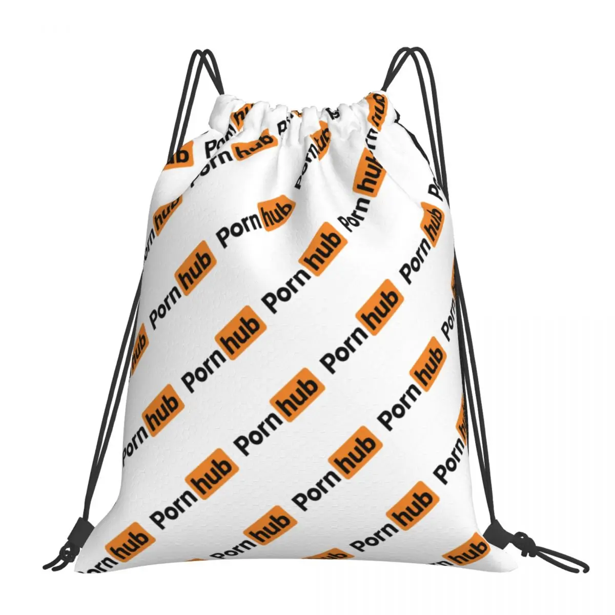 

Pornhub Backpacks Casual Portable Drawstring Bags Drawstring Bundle Pocket Shoes Bag Book Bags For Man Woman School