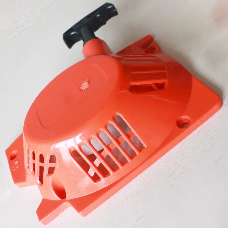 Простая установка Стартер бензопилы Сад Открытый Красный Замена Две пружины