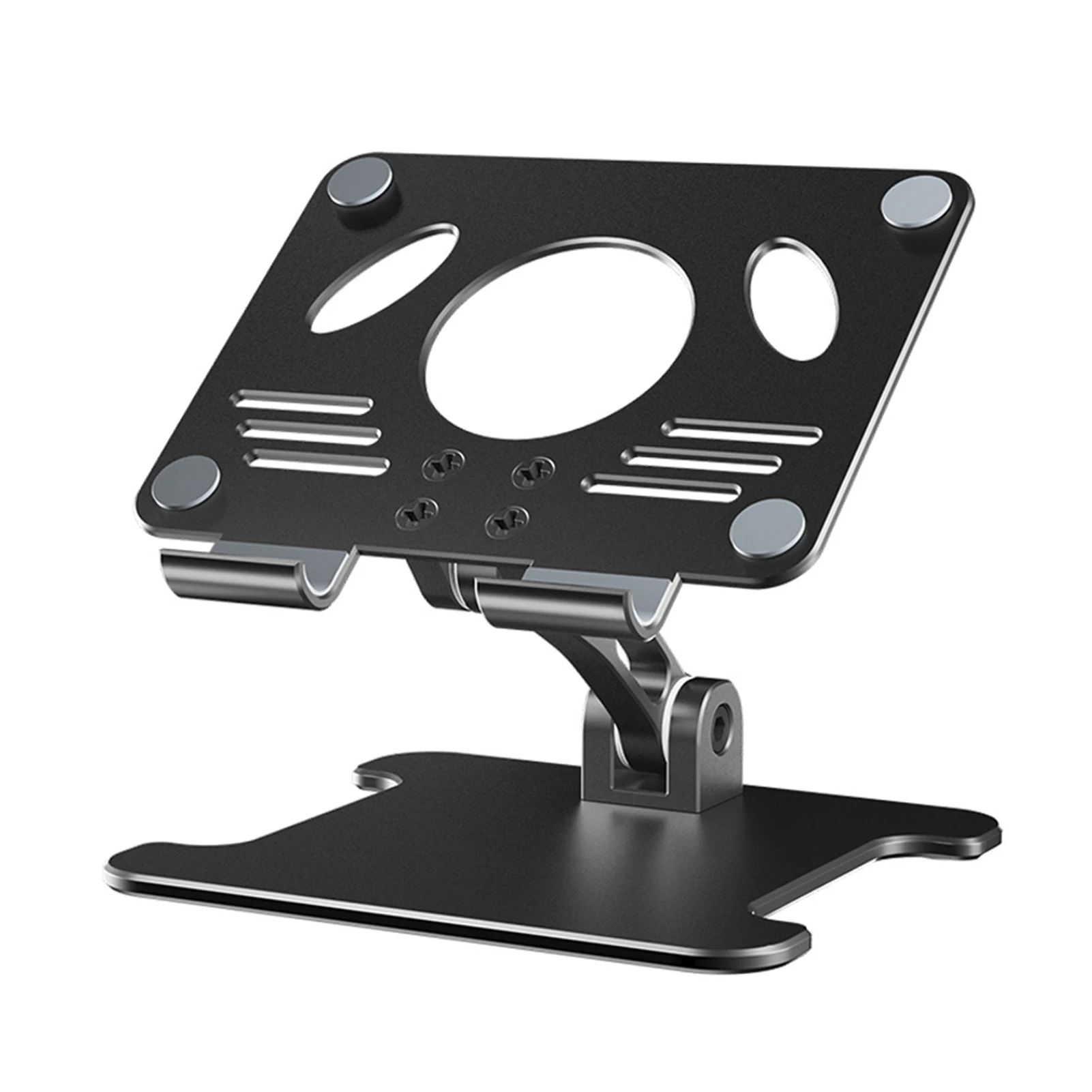 

Ergonomic Height Angle Adjustable Foldable Portable Non Slip Anti Rust Home Office Laptop Stand Full Protection Lightweight