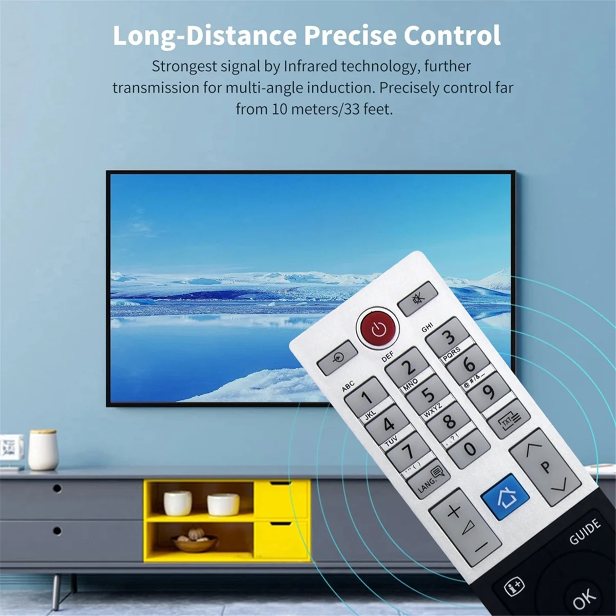 CT-8561 сменный пульт дистанционного управления для TOSHIBA SMART LED TV Remote Control
