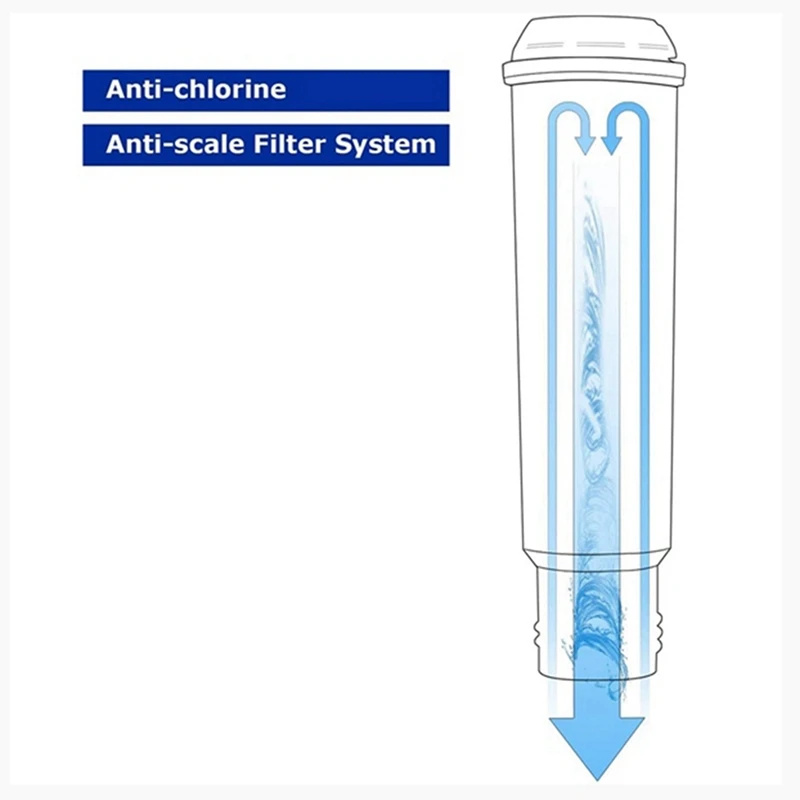 

8Pcs Coffee Machine Water Filter Cartridges For Krups Claris F088 F088 01/Siemens TCZ60003 /AEG Coffee Filter