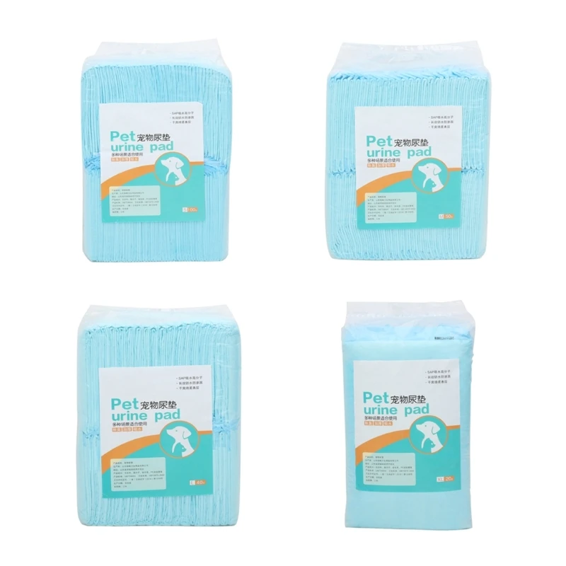 

Pee Pads for Dogs Disposable Dog Floor Mat Leak-Proof Dog Pee Pad Great Absorbency Quick-Dry Puppy Potty Training Pads