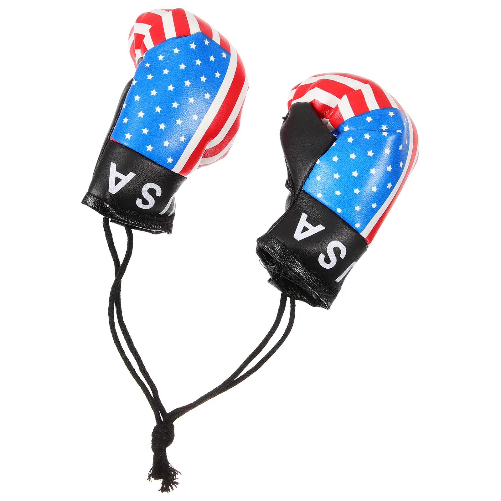 

1 Pair Mini Boxing Gloves Miniature Punching Gloves Pendants Ornament Hanging Decor