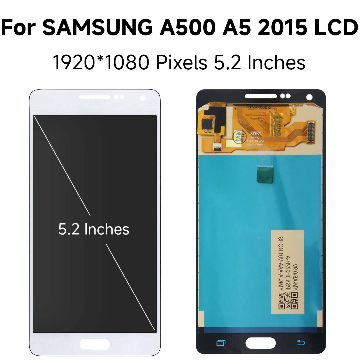 A5 2015 2016 2017 5 2 ''для Samsung 0 Ori A500 A510 A520 ЖК-дисплей с цифровым преобразователем