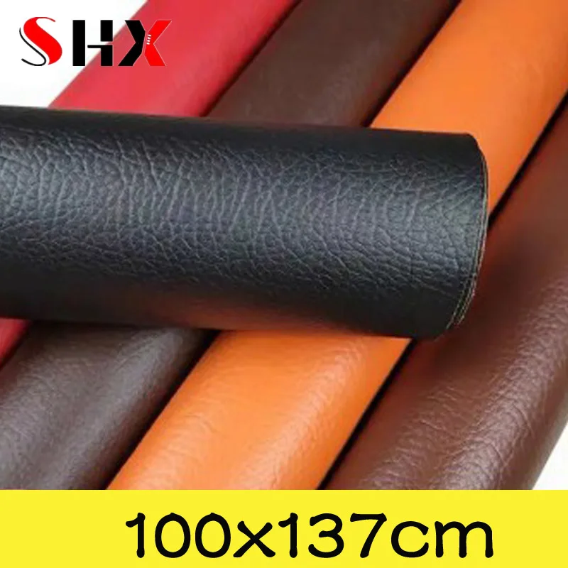Ukuran Besar 100X137Cm Perekat Diri Kulit PU Kain Patch Sofa Perbaikan Tambalan Stik Kulit PU Kain Stiker Scrapbook