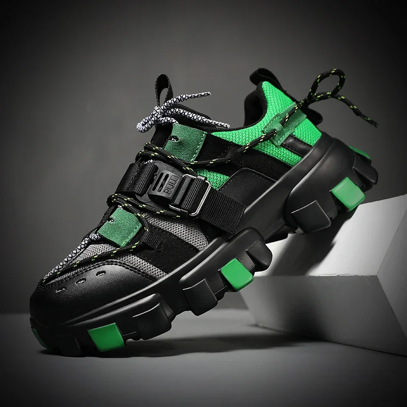 Мужские кроссовки в уличном стиле трендовая повседневная обувь для мужчин
