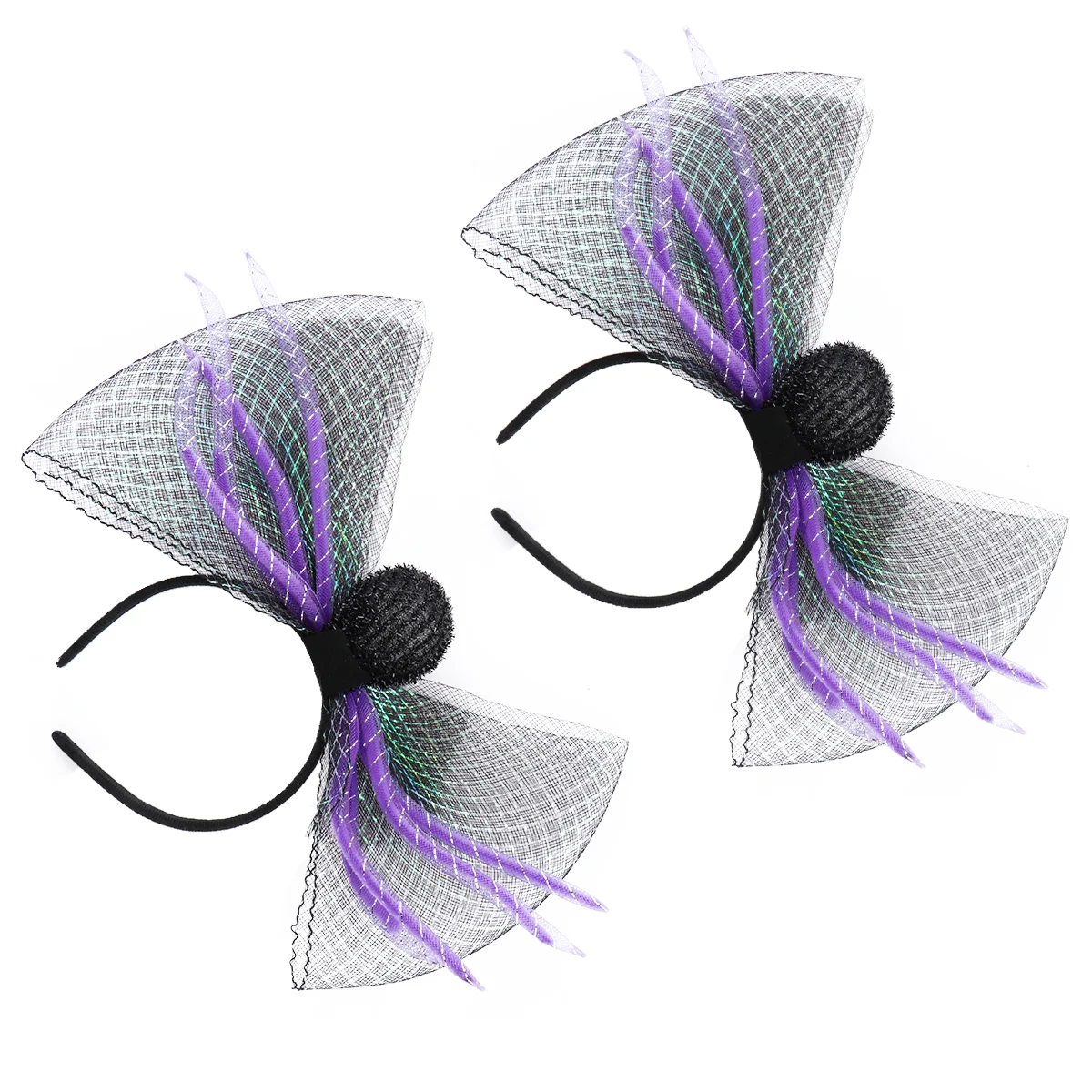 

Hairspider Hoop Headband Decoration Headdress Festival Lace Band Party Favor Costume Bow Headpiece Kids Hairbandsmasquerade