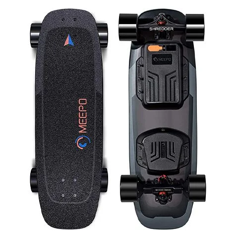 

Eu Warehouse Four Wheels Hand Free Skate Board All Black Electric Skateboard