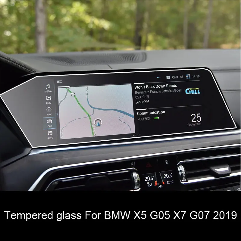 

9H закаленное стекло для защиты экрана для BMW X5 G05 12,3 дюйма левый руль навигационный центр сенсорный дисплей 2019 2020
