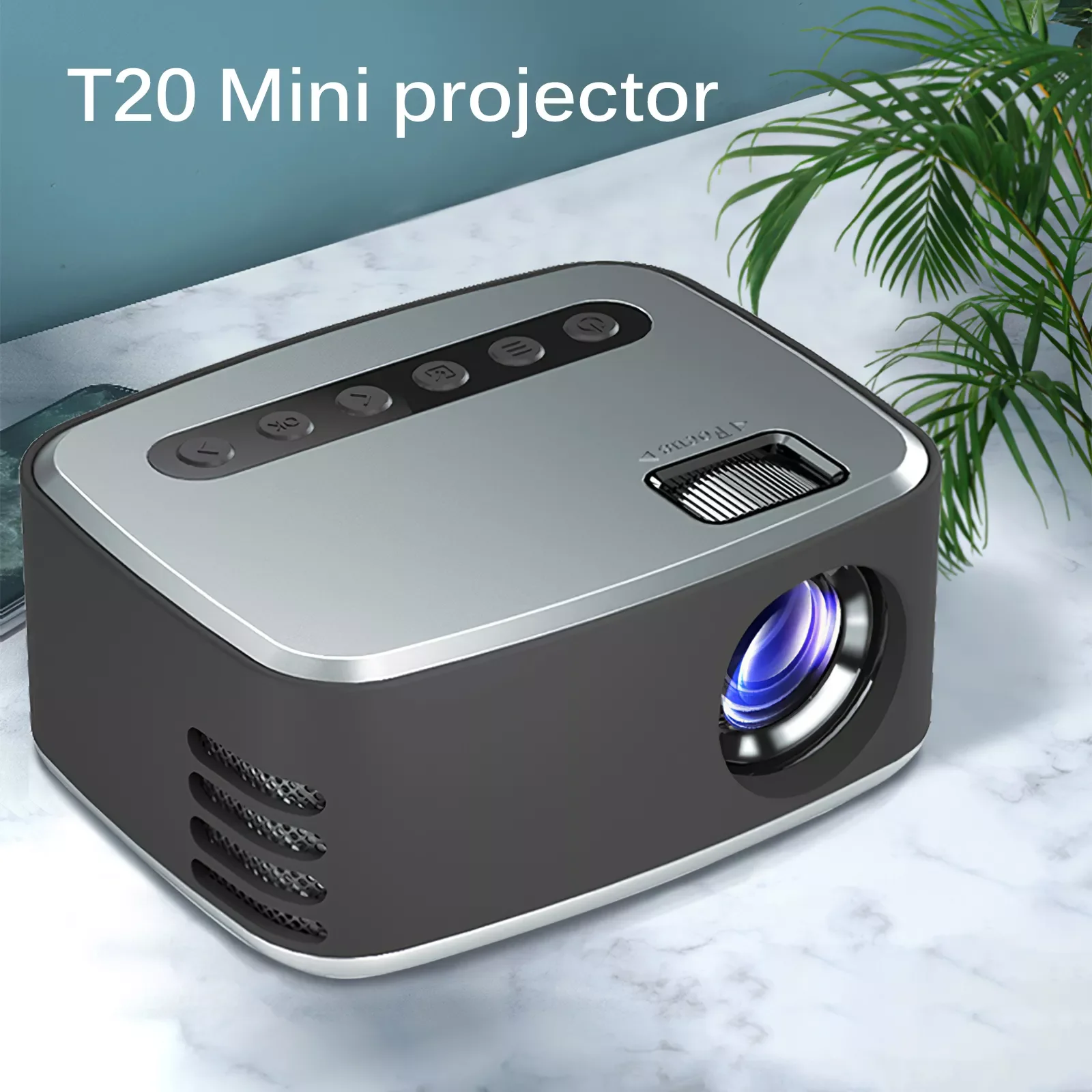 HD Mini Projector Native 1080 X 1920P LED for Android Projector Video Home Cinema 3D Movie Game Proyector Dropshipping
