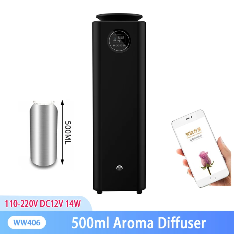 

3000m³ APP Style Aromatherapy Machine Aroma Diffuser 500ml Essential Oils Fragrance Machine Home Offioce Hotel