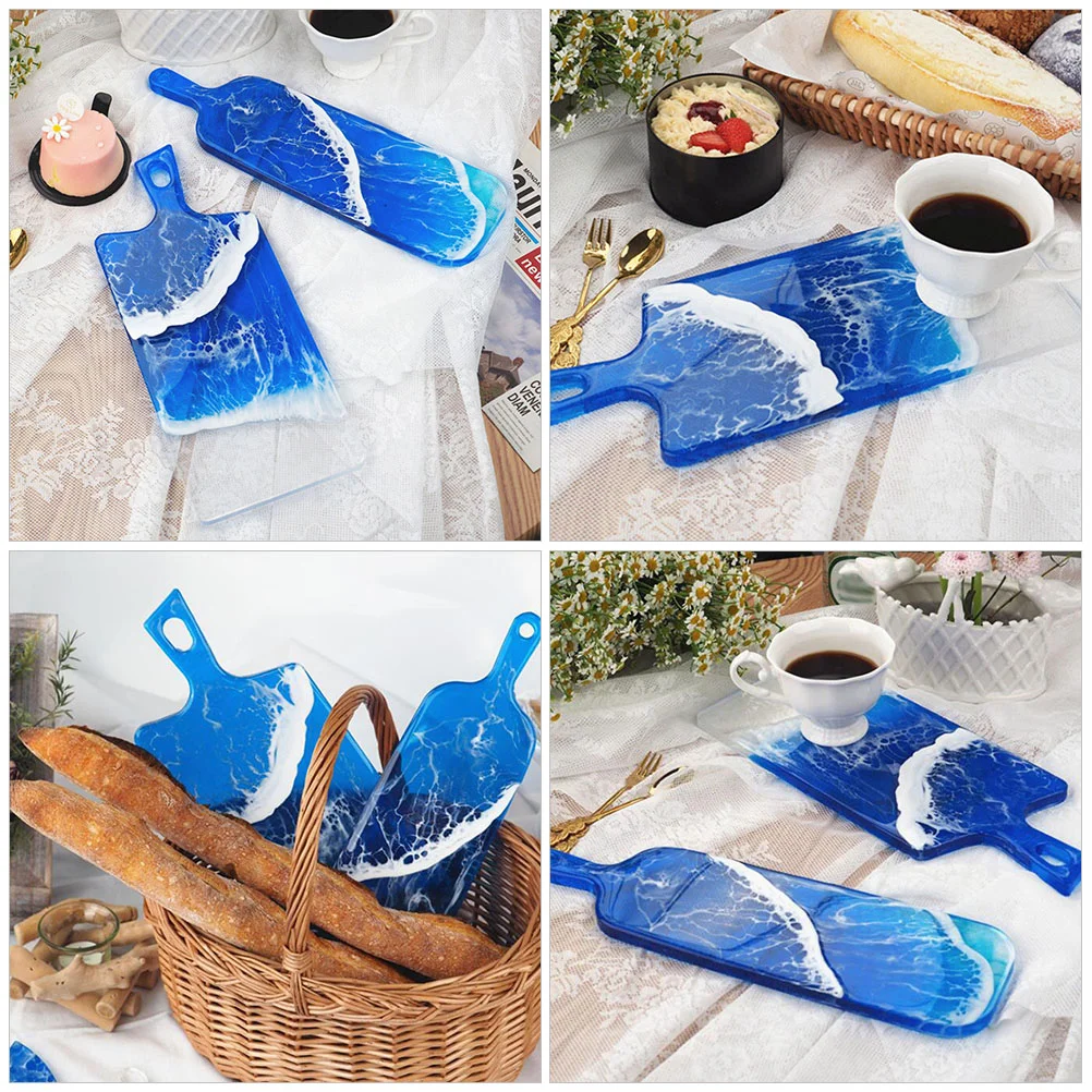 2 шт. DIY кристалл капельная силиконовая форма ручка лоток ручной работы