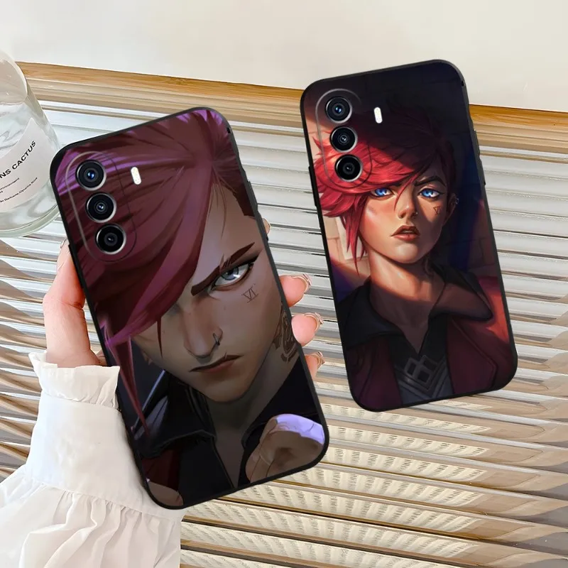 

Arcane Vi Game Phone Case Back For Huawei Mate 40 20 30 10 9 8 Pro S 20X 5G 40E Plus G9Plus Magic3 Pro Nova 7i 7 Pro SE Cover