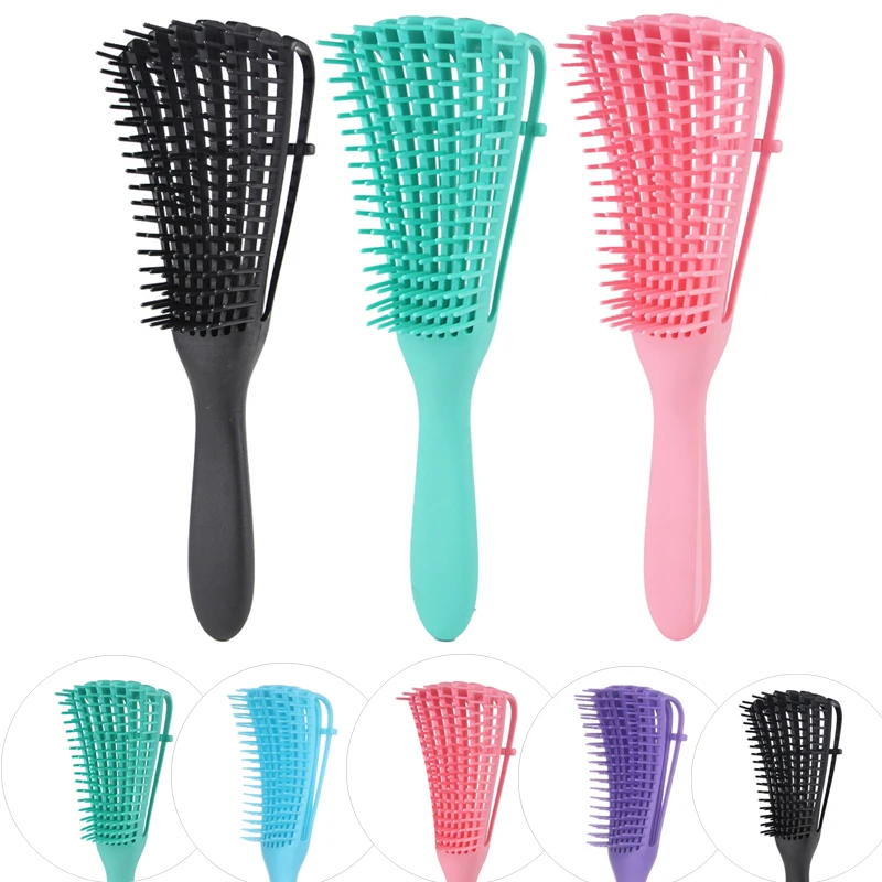 

New Styling Tools Accessories Hairdressing Eight-claw Comb Hair Skin Massage Comb Anti-static Non-knotted Comb