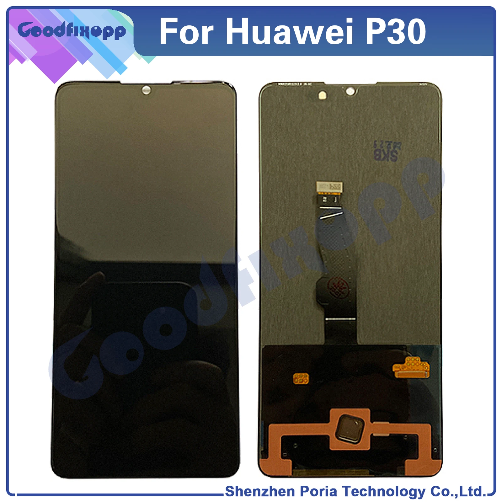 TFT для Huawei P30 ELE-L29 ELE-L09 ELE-AL00 ELE-TL00 ELE-L04 телефон, ЖК-дисплей, сенсорный экран, дигитайзер в сборе, заменитель