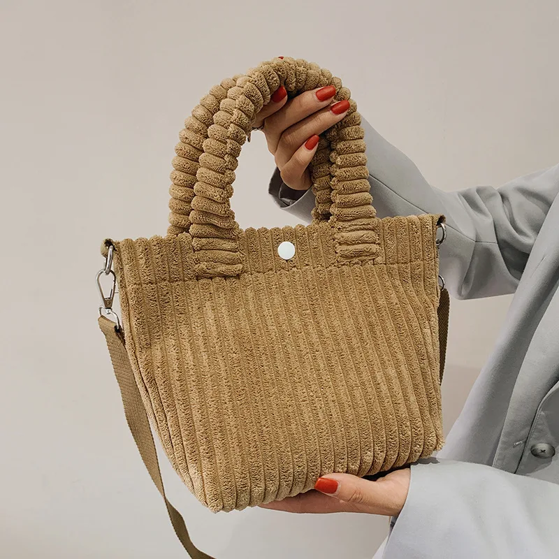 

Ladies Fashion Trend Plush Large Capacity Mobile Phone One-shoulder Messenger Bag Casual Buckle Shopping Travel Hand Bag Wallet