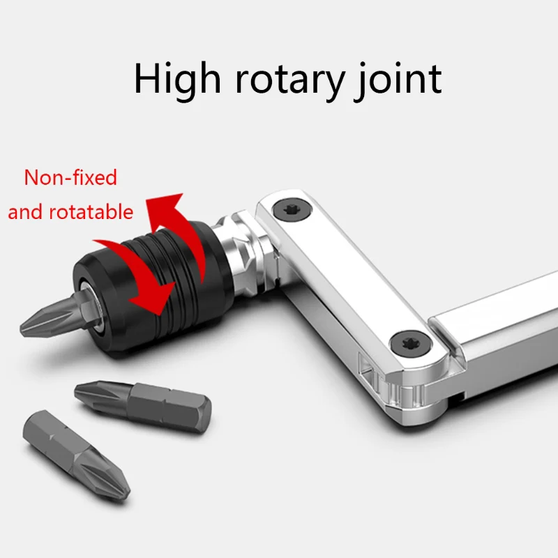 

New Quick Change Screwdriver Universal Variable Angle Hand Screwdriver Cardan