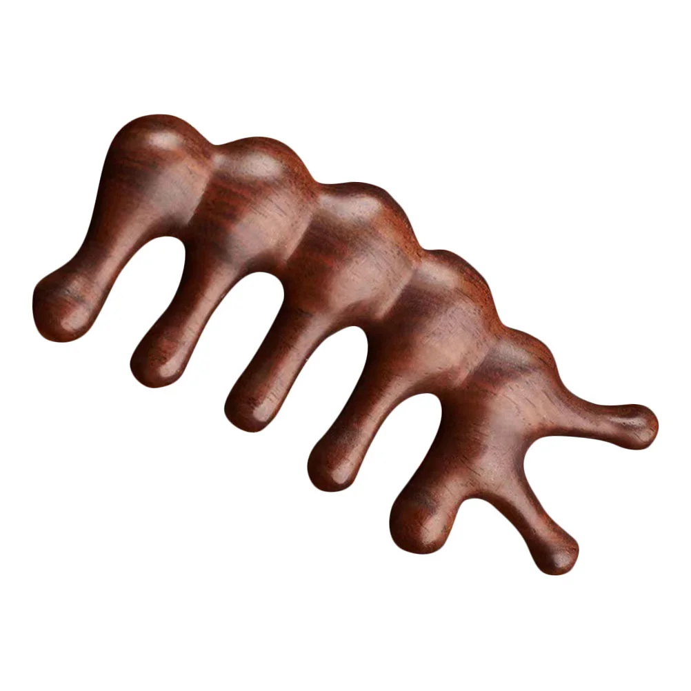 

Wooden Wide Tooth Comb Scalp Massage Comb Head Body Acupoint Massage Comb Hair