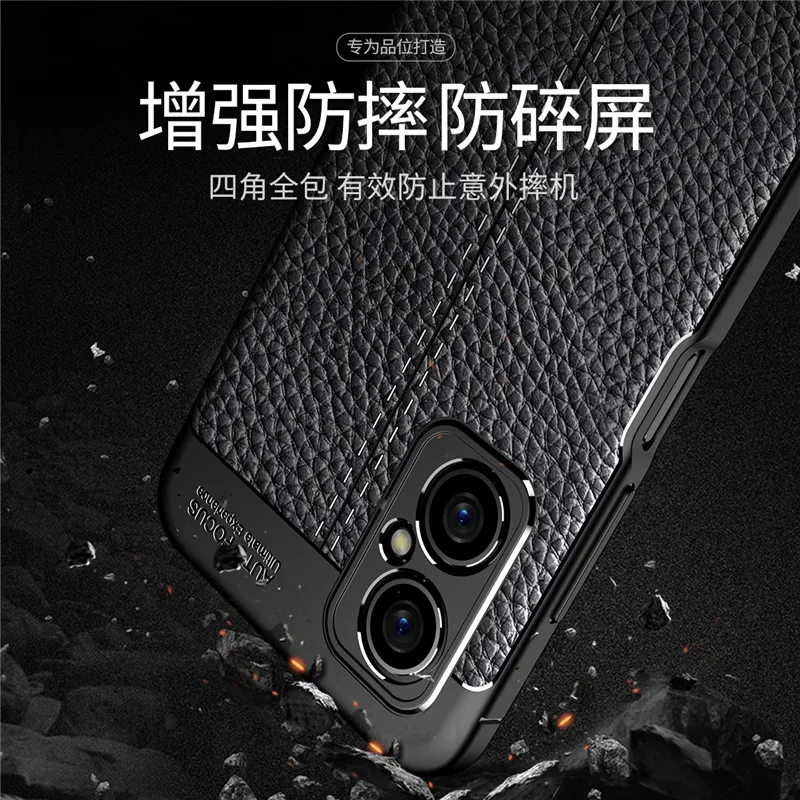For Poco M4 Case for Poco M4 Pro Cover Funda Shell Shockproof TPU Soft Leather Phone Coque Bumper for Poco M4