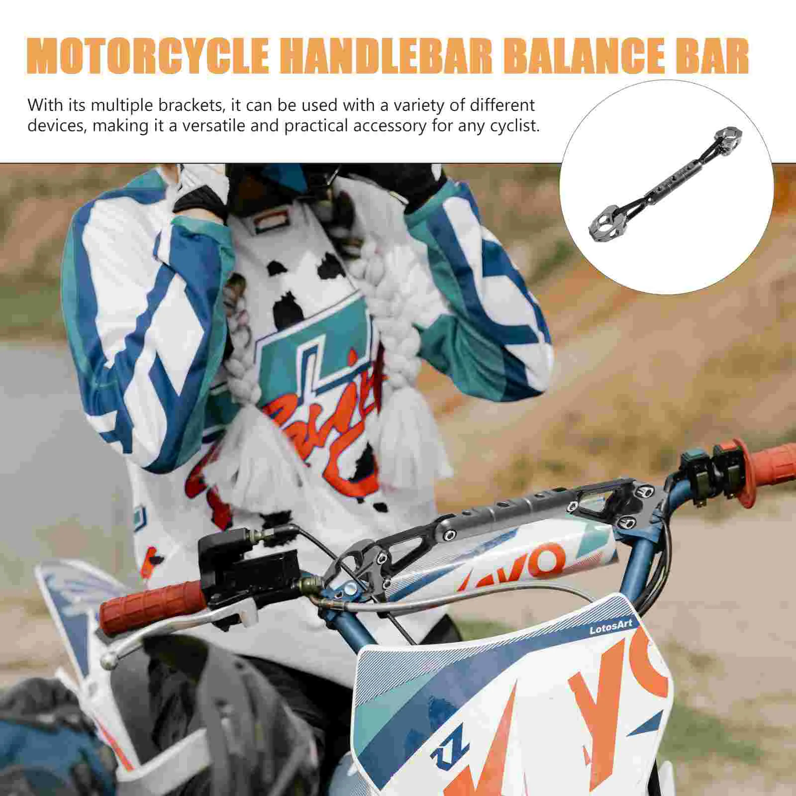 Балансировочный рычаг для велосипедов мотоциклов квадроциклов с зажимом