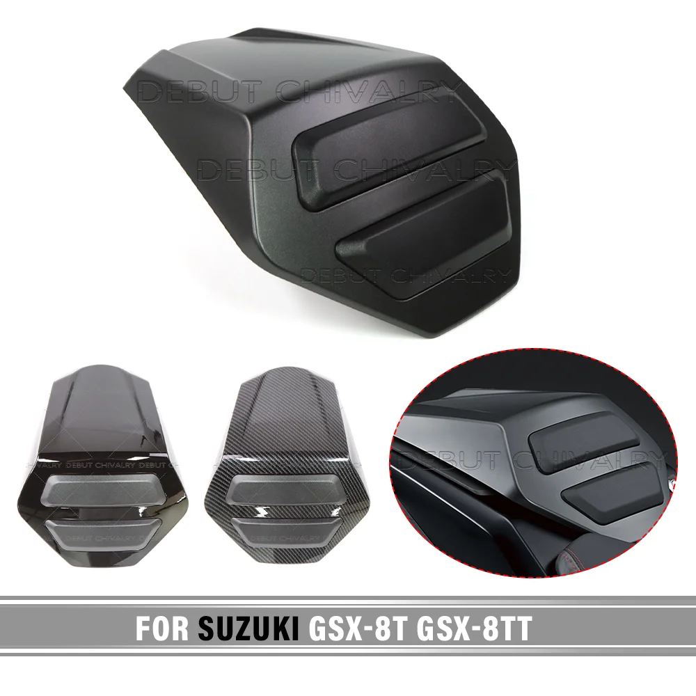 Фото Заднее сиденье мотоцикла подходит для SUZUKI GSX-8T GSX-8TT GSX 8T Gsx 8TT, задний горб, пассажирское заднее сиденье, обтекатель, крышка Solo Seat №1