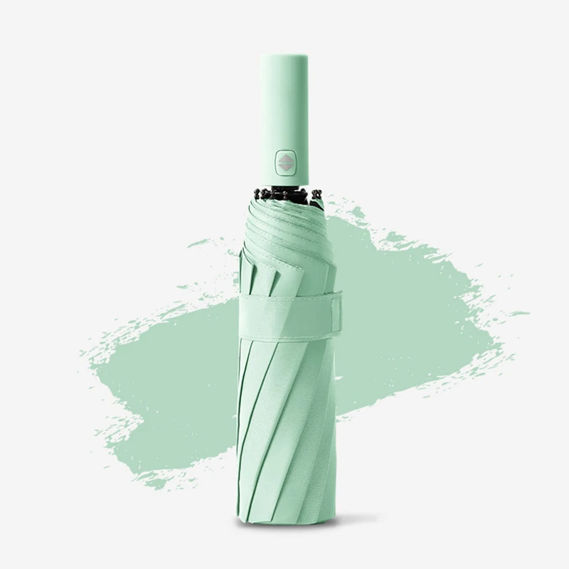 

Складной зонт для мужчин и женщин, автоматический деловой большой зонт, от дождя 12 к, роскошный портативный дорожный