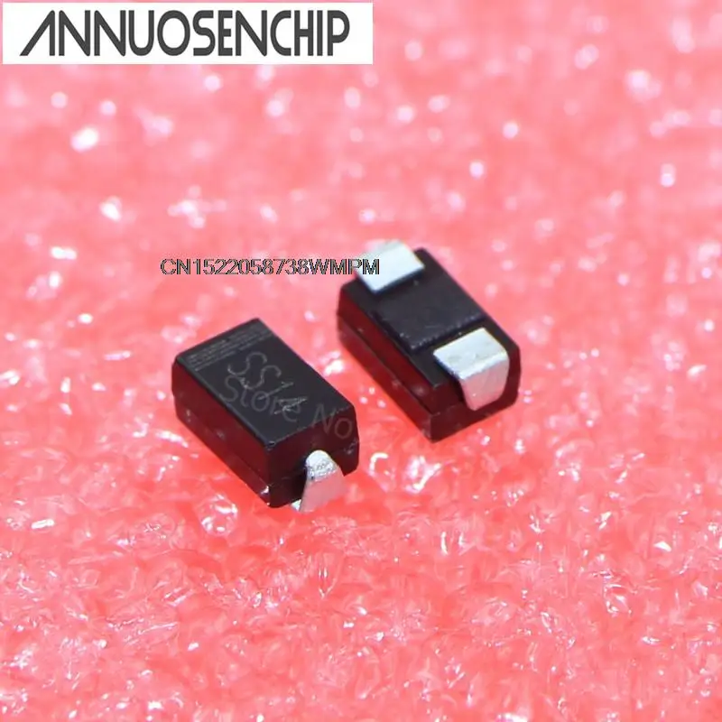 100PCS New and Original SMA 1N5819 SS14 1N5822 SS34 SR160 SS16 1N5817 SS12 SR1100 SS110 SR360 SS36 SR240 SS24 SR2100 SS210 - купить по