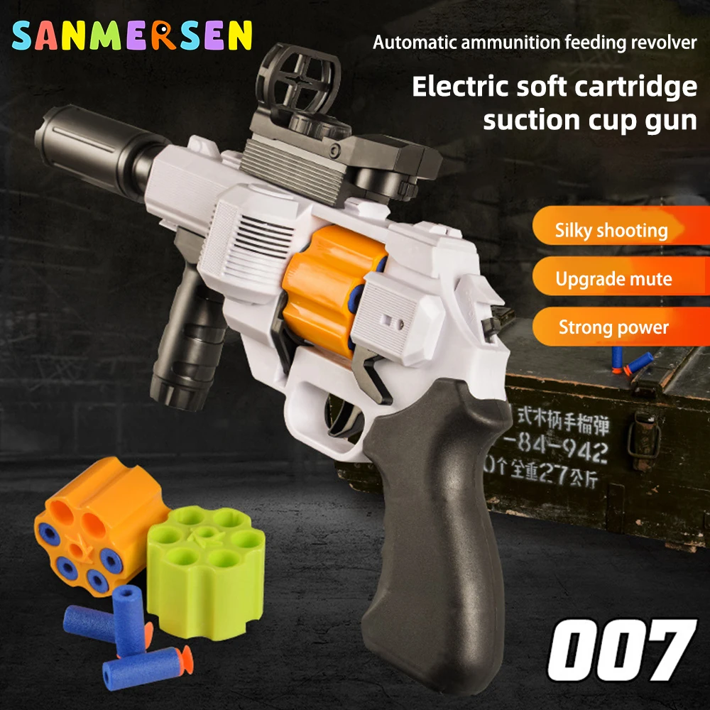 

Airsoft Gun Pistol Shell Ejecting Throwing Soft Bullet Gun Toy Weapon Children Armas Blaster Shoot Outdoor CS Game Boys Toy Guns