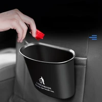 1pcs 165110160cm plastic car trash can vehicle garbage dust case storage box automobiles storage auto interior accessories