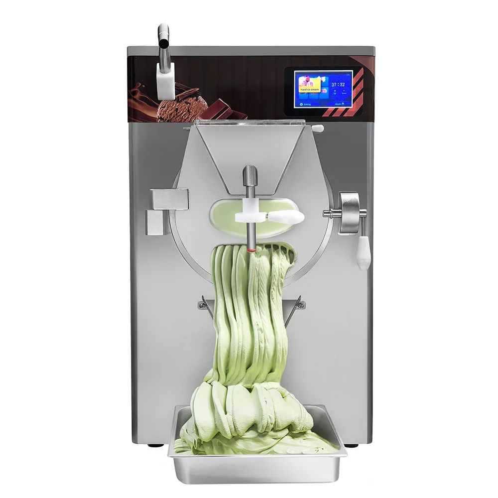 Коммерческая машина для приготовления твердого мороженого XEOLEO 48 л/ч настольная 12