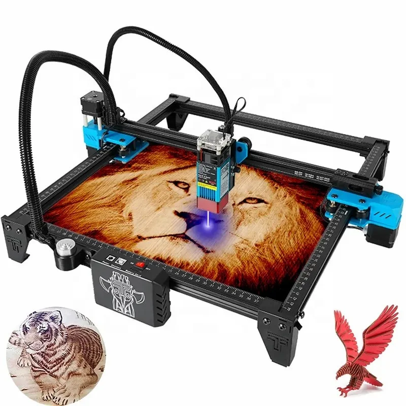 

Tts 55 Twotrees Wood Cut Machine Laser Printing Handwriting Cnc Router Machine Laser Engraving Machine