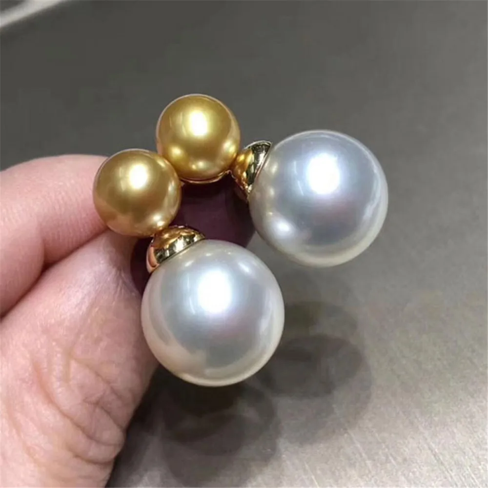 

925 Silver Pearl Beads Stud Earrings Setting Base Diy Jewelry Making Findings&Components