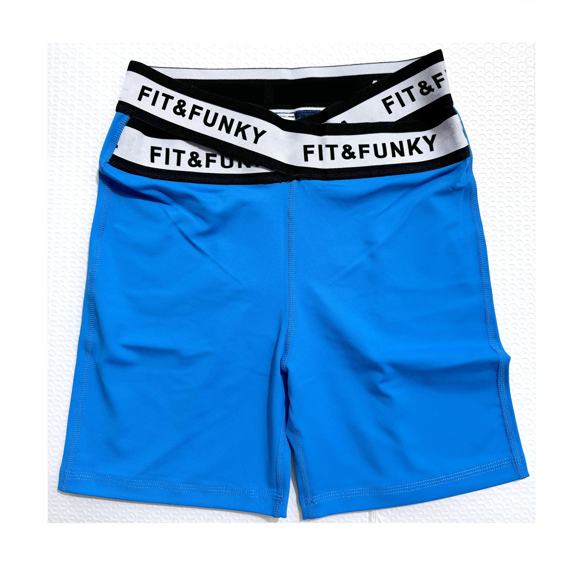 Быстросохнущие эластичные облегающие брюки ABCDE со средней посадкой шорты длиной