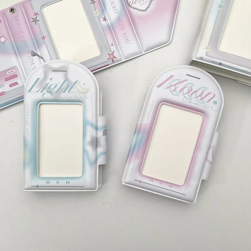 Папка для фотографий 3-дюймовый фотоальбом Kpop подвесной держатель фотокарточек