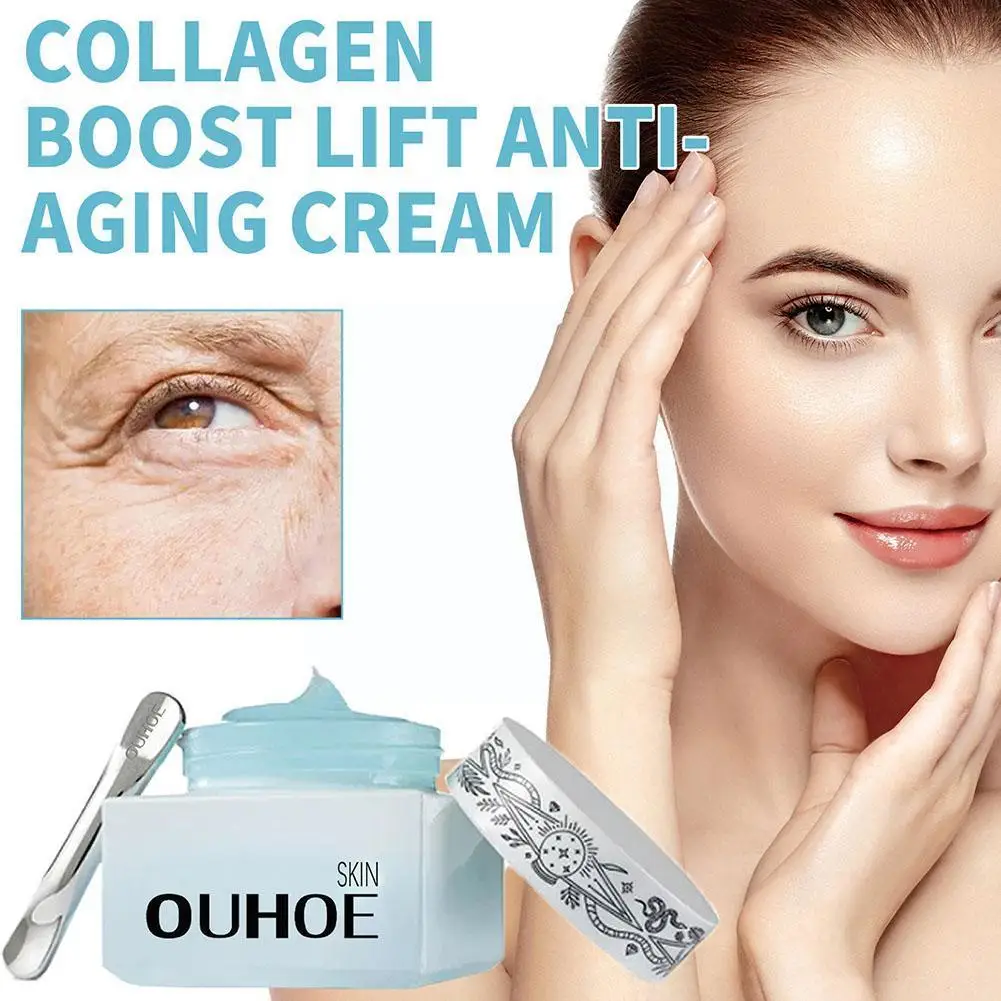 

Collagen-Boost Lifting Anti-Aging Cream Wrinkle Repair And Product Spots Pigmentation Face Reduce Firming Care Skin Senile Z0Z3