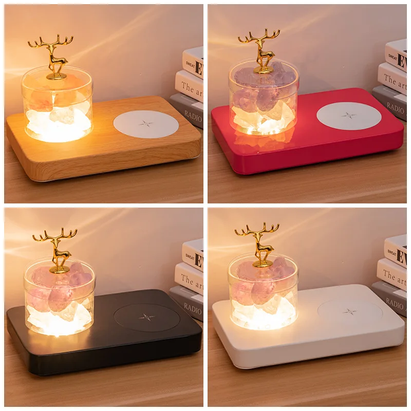 

Настольная лампа для ароматерапии, беспроводная аккумуляторная лампа с Bluetooth, отличный подарок для создания атмосферы в спальне