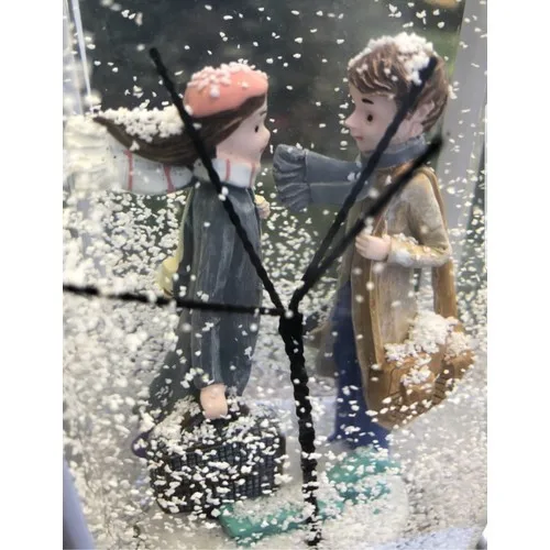 Светодиодный фонарь Arasta светящийся музыкальный полупроводниковый снежный шар |